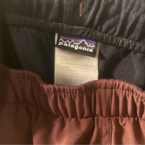 ❗️Patagonia Chocolate Brown Athletic Workout Shorts Size XS - Picture 10 of 13